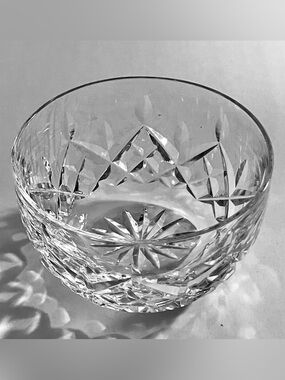 WATERFORD Lismore FINGER BOWL / 4 Inches Wide / IRISH CRYSTAL / Light Scratches